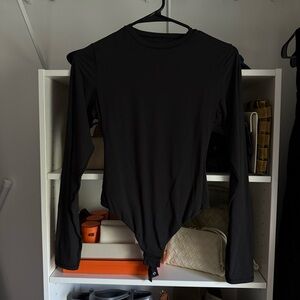 SKIMS long-sleeve crewneck bodysuit